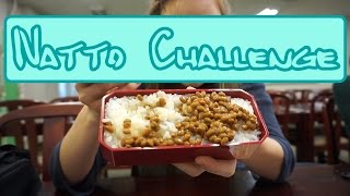 Natto Challenge  kann man das essen  Mittagspause in Japan [upl. by Balling]