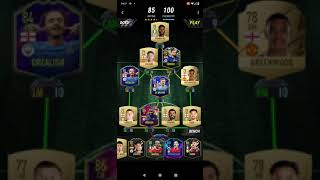 Madfut 22 Draft of The Day DOTD Hard Completed Team Rating Max 85 TOTY shorts [upl. by Oyr]