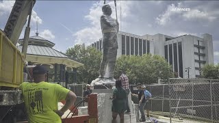 New monument honors Rep John Lewis in DeKalb County [upl. by Melly]