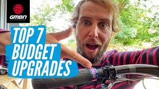 Top 7 Budget Mountain Bike Upgrades  Customise Your MTB [upl. by Gault922]