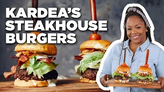 Kardea Browns Steakhouse Burgers  Delicious Miss Brown  Food Network [upl. by Keifer]