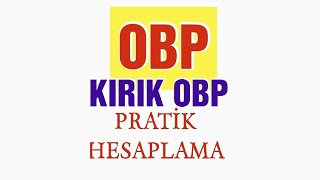 OBP NASIL HESAPLANIR  KIRIK OBP NEDİR   YKS 2023 yks yks2023 yks2023tayfa [upl. by Jablon936]