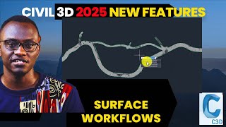 Civil 3D 2025 New Features Improved Surface Workflows [upl. by Yboc]