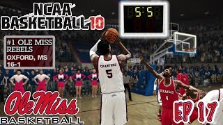 2 GAME WINNERS  SEC IS HEATING UP  NCAA Basketball 10 OLE MISS Dynasty Ep 17 [upl. by Meryl578]