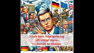 Scholz beim Arbeitgebertag  UN schlägt Alarm  EUBeitritt für Moldau Wochenbericht 2127102024 [upl. by Calan]