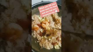 food quick easy rice friedrice nightcraving asia best yummyfood foodie bangladesh best [upl. by Cathey]