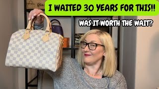 LOUIS VUITTON SPEEDY 25  STILL WORTH BUYING Review and First Impressions [upl. by Manchester]