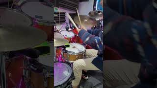 Short drum practice 🤕🥁 drums batteur drummer batterie playdrums groovedrumming drumgrooves [upl. by Arikal519]