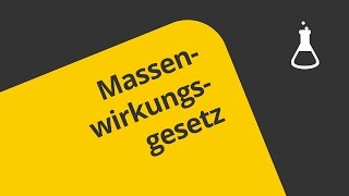 Einführung in das Massenwirkungsgesetz  Chemie  Allgemeine und anorganische Chemie [upl. by Yecniuq]