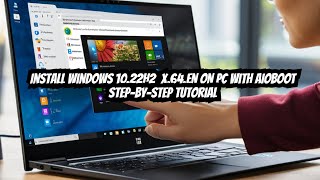 How To Install Windows 1022H2X64En On PC  AIOBOOT [upl. by Roosevelt]