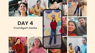 Day 4😍 Chandigarh Dairies Zirakpur Daily Vlog trending chandigarh viral viralvideo youtube [upl. by Elyagiba]