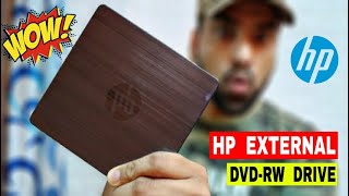 🔥 HP External USB DVDRW Drive  Unboxing and Quick Hands On Review  Worth it Price ✓ F6V97AAACJ 🔥 [upl. by Jenn]