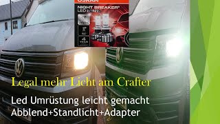 Umrüstung Wohnmobil Crafter auf LED Licht [upl. by Aslam]