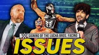 WWE Facing Issue Signing Lucha Bros  Sting Teases AEW Return [upl. by Illa813]