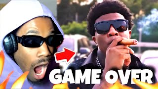 HE STILL DISSING FOOLIO YUNGEEN ACE  GAME OVER Official Music Video REACTION [upl. by Charmain]