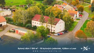 Prodej bytového domu 1 199 m²  18 bytových jednotek Výškov u Loun [upl. by Egres]