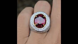 Natural Purplish Pink Umbalite Garnet Tanzania No Treatment 779 carats Certificate ZCGL garnet [upl. by Aneres]