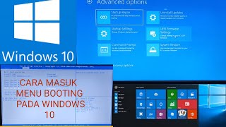 Cara masuk menu BIOS Windows 10 [upl. by Ehcram]