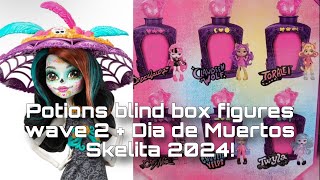 MONSTER HIGH NEWS Potions blind box minis series 2  Howliday Skelita 2024 released [upl. by Thelma]