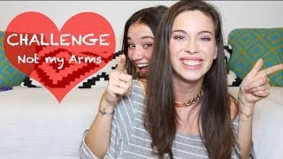 Not my Arms CHALLENGE  Das Make upDESASTER [upl. by Ayifas704]