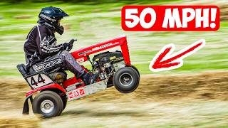 The INSANE World of Lawn Mower Racing [upl. by Mamie]