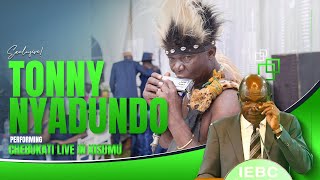 TONNY NYADUNDO PERFORMING CHEBUKATI LIVE IN KISUMU [upl. by Eden]