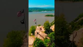 Breakneck Ridge Phillipstown NY travel dji mavicpro drone upstatenewyork hike scenicviews [upl. by Deeann]