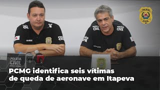 Seis vítimas adultas são identificadas pelo método de papiloscopia [upl. by Aimerej14]