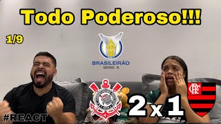 REACT REAÇÕES CORINTHIANS x FLAMENGO [upl. by Abroms]