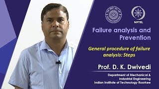 Lecture 18 General procedure of failure analysis Steps [upl. by Anuaek]