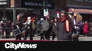 Montrealers celebrate Greek Independence Day [upl. by Norrab]