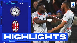 UdineseMilan 31  Rossoneri routed in Udine Goals amp Highlights  Serie A 202223 [upl. by Ssilb]