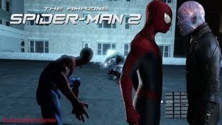 The Amazing SpiderMan 2 Video Game  All Electro Scenes Boss Battle PS4 [upl. by Morlee550]