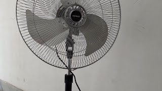 Havells V3 Yurbo 450mm Pedestal Fan Unboxing Installation Review [upl. by Ehcnalb]