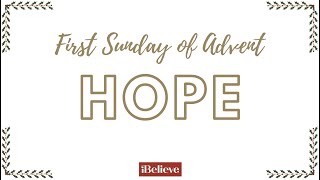 First Sunday of Advent Hopefilled Readings and Prayers for Lighting the Candle December 1st [upl. by Cassy]