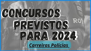 Concurso Públicos previstos para 2024 [upl. by Yellah392]