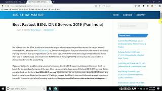 Best DNS server for your PC amp Laptop SSMMSTSMDC sand booking [upl. by Enilav]