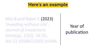 RMIT Harvard Referencing journal articles [upl. by Assetan]