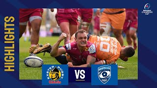 Highlights  Exeter Chiefs v Montpellier Hérault Rugby Round of 16  Heineken Champions Cup 202223 [upl. by Nauj]