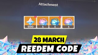 FREE Primogems REDEEM CODE🔥 GENSHIN IMPACT REDEEM CODES 2024 GENSHIN IMPACT CODES [upl. by Eenalem652]