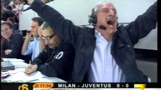 Direttastadio 7Gold  ZULIANI vs CRUDELI Milan 1  1 Juve [upl. by Onailil273]