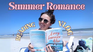 Reading Summer Romance Books for a Week ☀️💓 [upl. by Arakahs809]