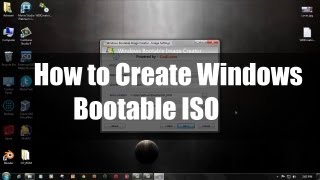 How to make Windows Bootable ISOImage for 87vista amp XP using WBICreator [upl. by Matthia720]