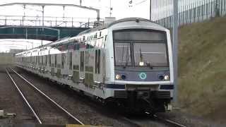 MI2N  Arrivée à la gare de Val dEurope sur la ligne A du RER [upl. by Acireit]