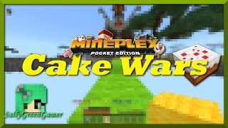 Cake Wars on Mineplex Pocket Edition  Minecraft Pocket Edition  MCPE  SallyGreenGamer [upl. by Nhguahs]