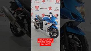 🔴INDISPONÍVEL🔴 SUZUKI GSX650F 20152016 [upl. by Anileuqcaj142]