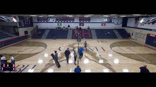 Bishop Hartley High School vs St Charles Prep Mens Varsity Volleyball [upl. by Ybbob]