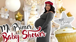 El BABY SHOWER de MIS SUEÑOS  REGALOS  JUEGOS  COMIDA Y MÁS [upl. by Gottlieb135]