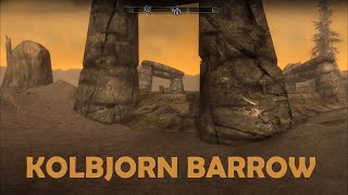 Kolbjorn Barrow Full Walkthrough  Unearthed Quest  Skyrim SE [upl. by Naoj320]