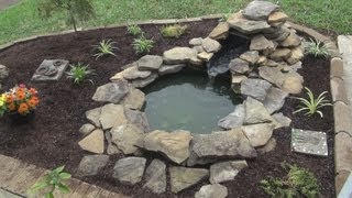 Decorative Garden Pond Setup [upl. by Anna167]